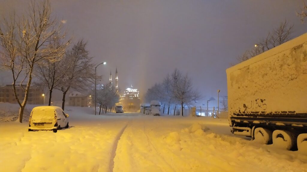 İstanbul Kar Fırtınası